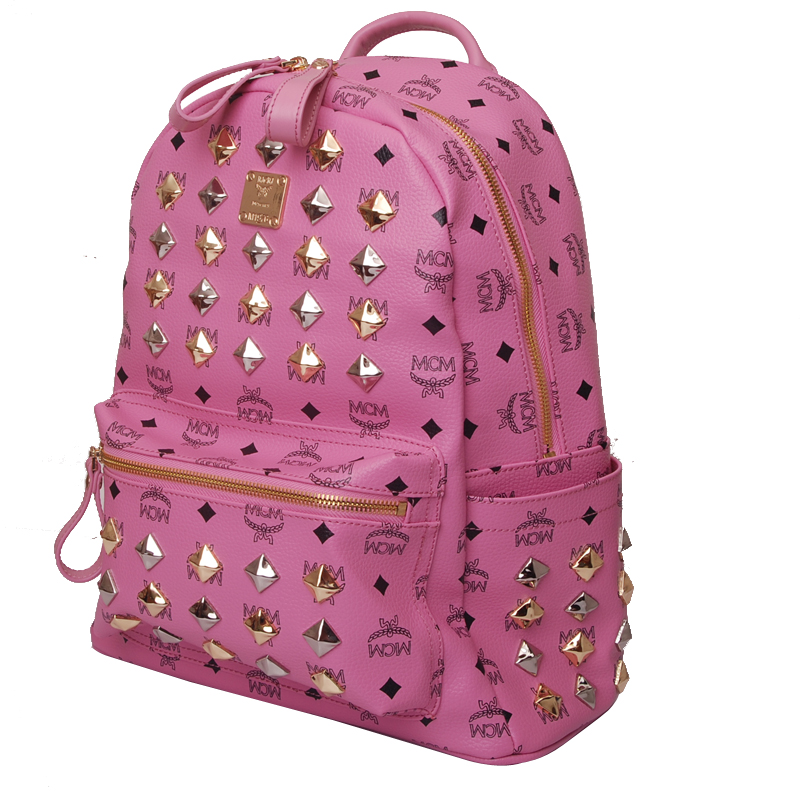 NEW MCM Studded Backpack NO.0058